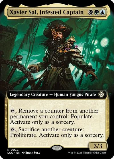 Xavier Sal, Infested Captain [Extended Art] #33