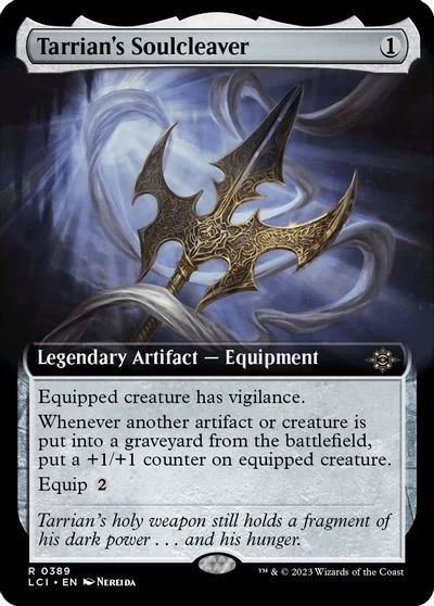 Tarrian's Soulcleaver [Extended Art Foil] #389