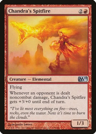 Chandra's Spitfire [Foil]