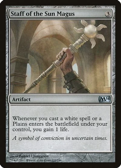 Staff of the Sun Magus [Foil]