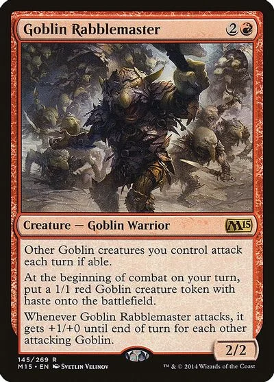 Goblin Rabblemaster [Foil]