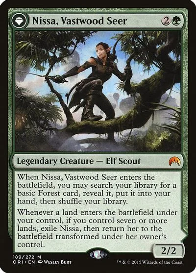Nissa, Vastwood Seer [Foil] #189