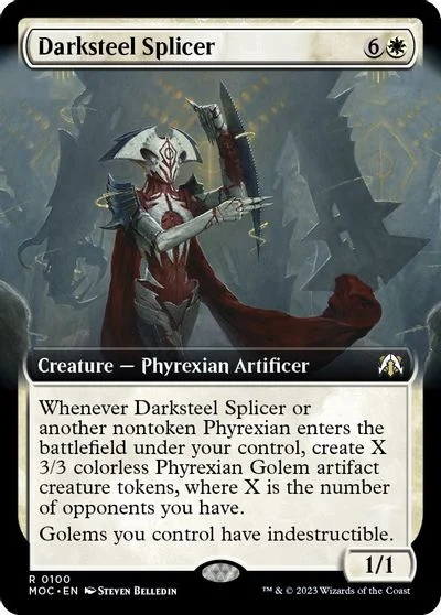 Darksteel Splicer [Extended Art] #100