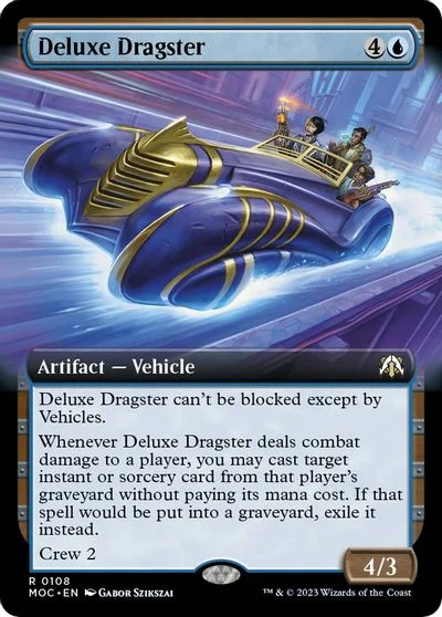 Deluxe Dragster [Extended Art] #108
