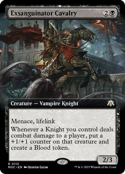 Exsanguinator Cavalry [Extended Art] #113