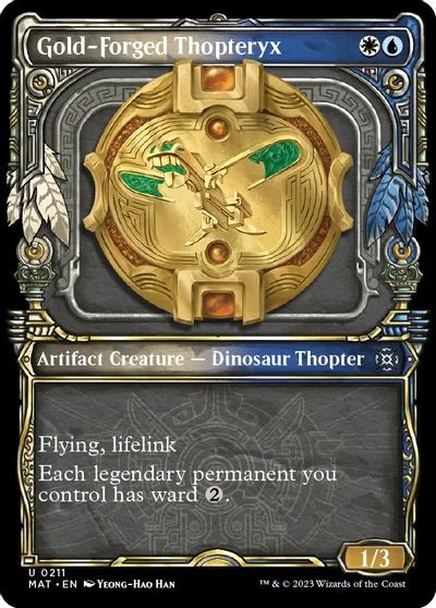 Gold-Forged Thopteryx #211