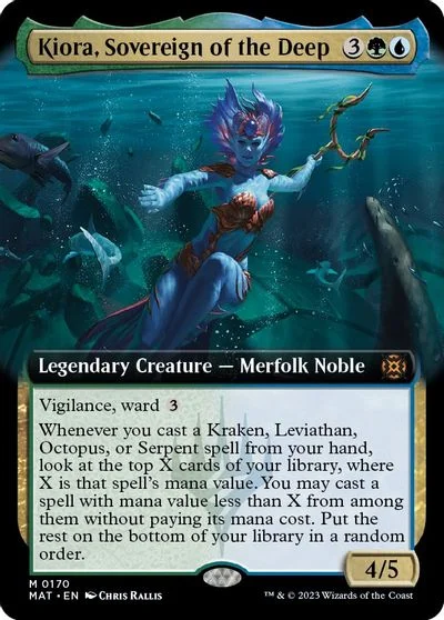 Kiora, Sovereign of the Deep [Extended Art] #170