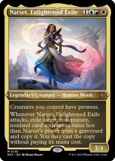 Narset, Enlightened Exile [Etched Foil] #138