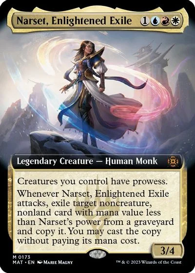 Narset, Enlightened Exile [Extended Art] #173