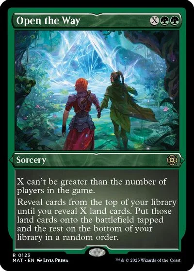 Open the Way [Etched Foil] #123