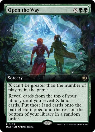 Open the Way [Extended Art] #163