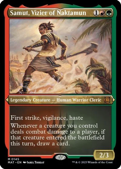 Samut, Vizier of Naktamun [Etched Foil] #145