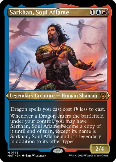 Sarkhan, Soul Aflame [Etched Foil] #146