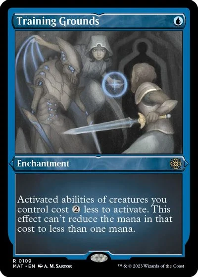Training Grounds [Etched Foil] #109
