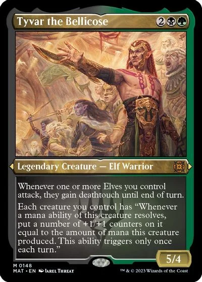 Tyvar the Bellicose [Etched Foil] #148