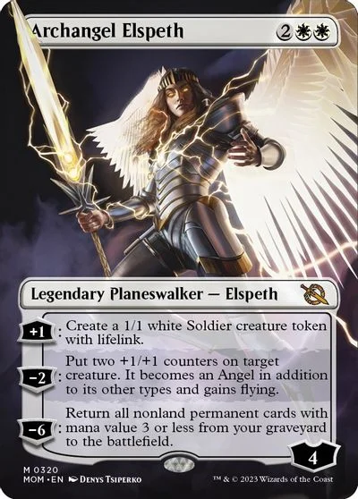 Archangel Elspeth [Borderless Foil] #320