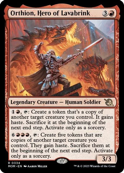 Orthion, Hero Of Lavabrink [Foil] #334