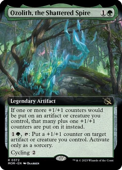 Ozolith, the Shattered Spire [Extended Art] #372