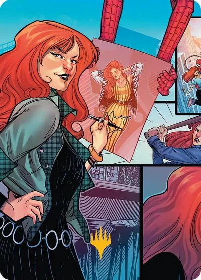 Mary Jane Watson [Gold Stamped] #50