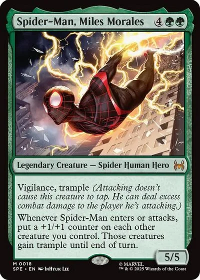 Spider-Man, Miles Morales [Foil] #18
