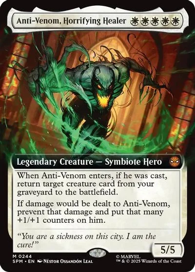 Anti-Venom, Horrifying Healer [Extended Art Foil] #244