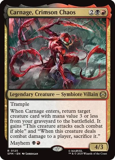 Carnage, Crimson Chaos #125