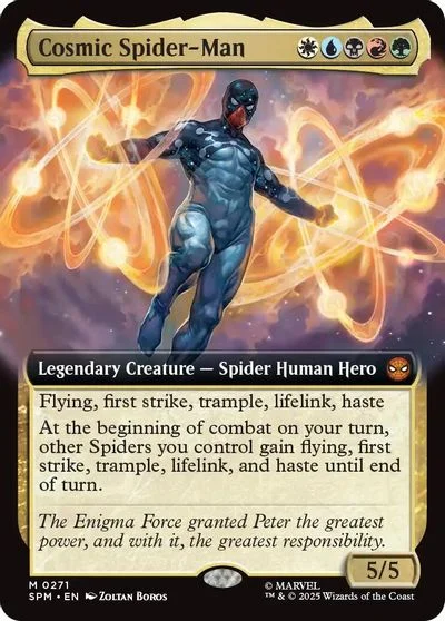Cosmic Spider-Man [Extended Art Foil] #271