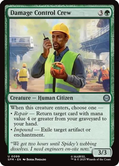 Damage Control Crew [Foil] #99
