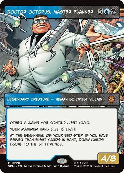 Doctor Octopus, Master Planner [Borderless Foil] #228