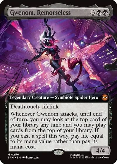 Gwenom, Remorseless [Extended Art Foil] #256