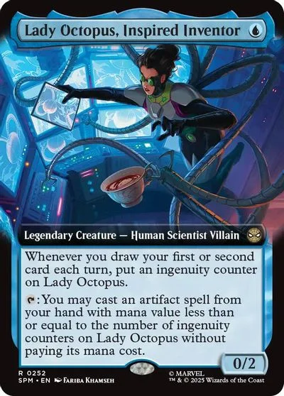 Lady Octopus, Inspired Inventor [Extended Art Foil] #252