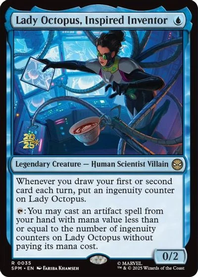 Lady Octopus, Inspired Inventor [Prerelease] #35