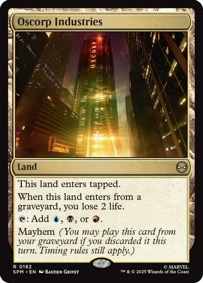 Oscorp Industries [Foil] #182