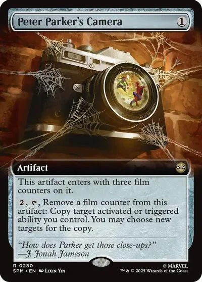 Peter Parker's Camera [Extended Art Foil] #280