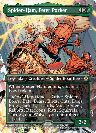 Spider-Ham, Peter Porker [Borderless] #201