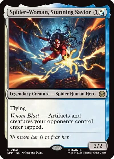 Spider-Woman, Stunning Savior #152