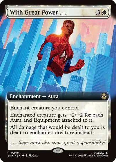 With Great Power [Extended Art Foil] #248