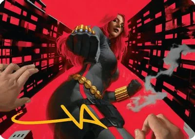 Black Widow, Deadly Hunter [Gold Signature] #42