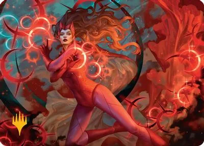 Scarlet Witch, Chaotic Avenger [Gold Symbol] #38