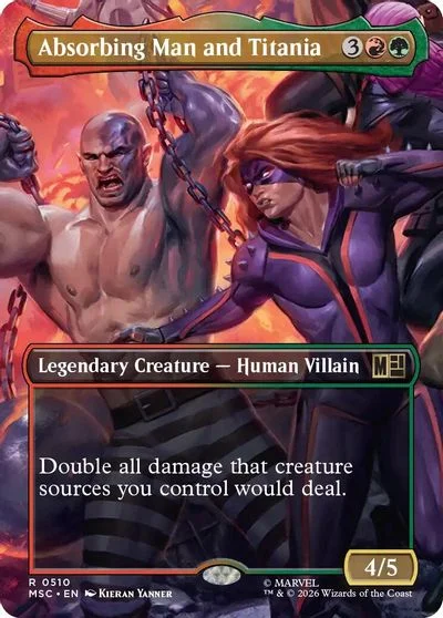 Absorbing Man and Titania [Borderless] #510
