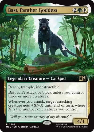 Bast, Panther Goddess [Extended Art] #392