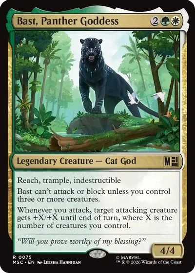 Bast, Panther Goddess [Surge Foil] #75