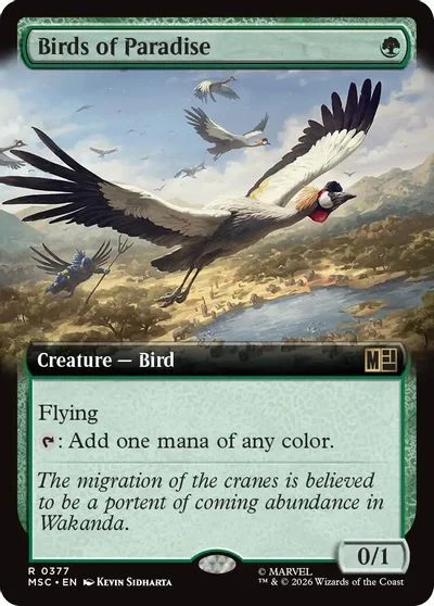 Birds of Paradise [Extended Art] #377