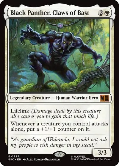 Black Panther, Claws of Bast #829