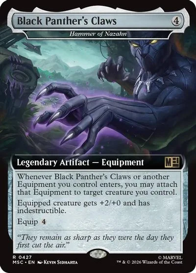 Black Panther's Claws - Hammer of Nazahn [Extended Art] #427