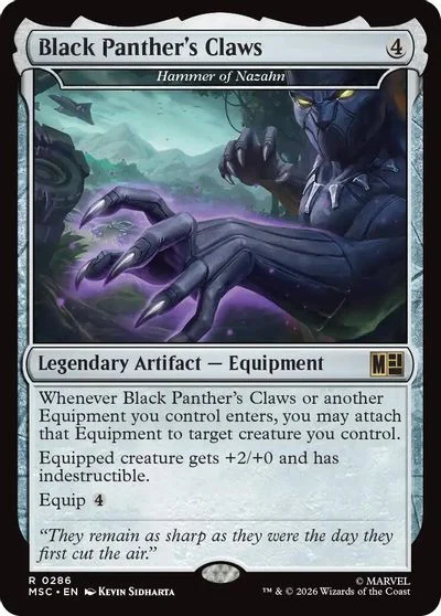 Black Panther's Claws - Hammer of Nazahn [Surge Foil] #286