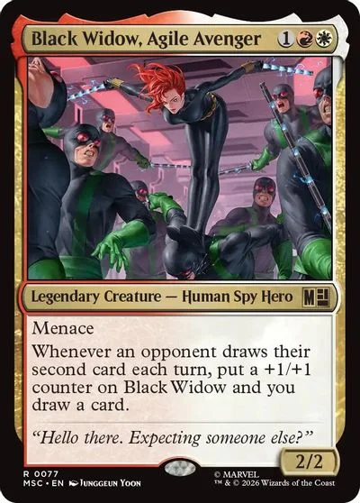 Black Widow, Agile Avenger #77