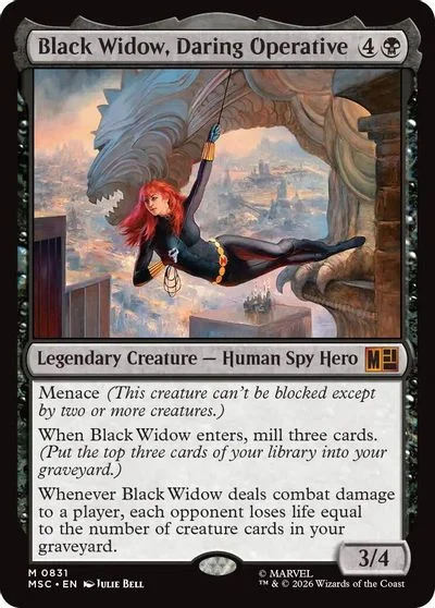 Black Widow, Daring Operative #831