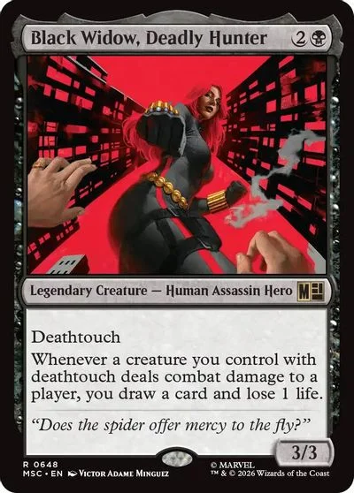 Black Widow, Deadly Hunter #648