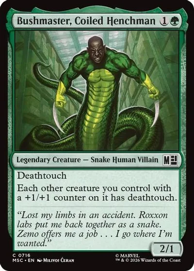 Bushmaster, Coiled Henchman #716